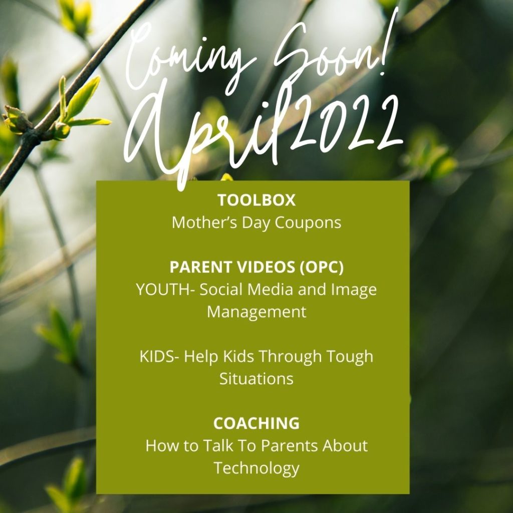 Coming Soon: April 2022